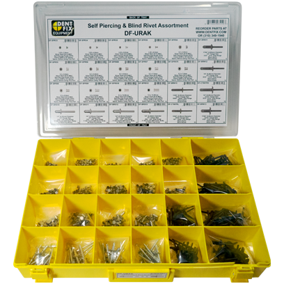 Dent Fix Equipment - Universal Rivet Assortment Kit