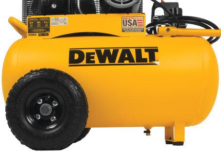 Dewalt dxcm201 20 gallon 200 psi portable horizontal electric air compressor hotsell