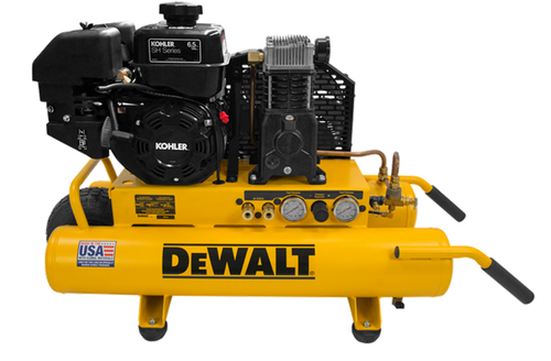 DeWALT DXCMTE6590811 8 Gallon KOHLER Powered Wheelbarrow Air Compressor