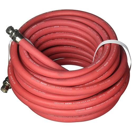 JET Tools 3/8 Inch X 50 Feet EPDM Rubber Air Hose - Bayside
