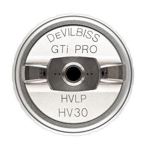 Devilbiss Air cap & Retaining Ring HV30 (Silver) (1587681624099)