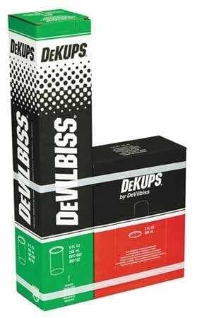 Devilbiss DeKups 9 oz Disposable Cups/Lids(32) (1587417317411)