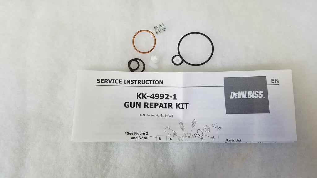 Devilbiss KK-4992-1 Gun Repair Kit