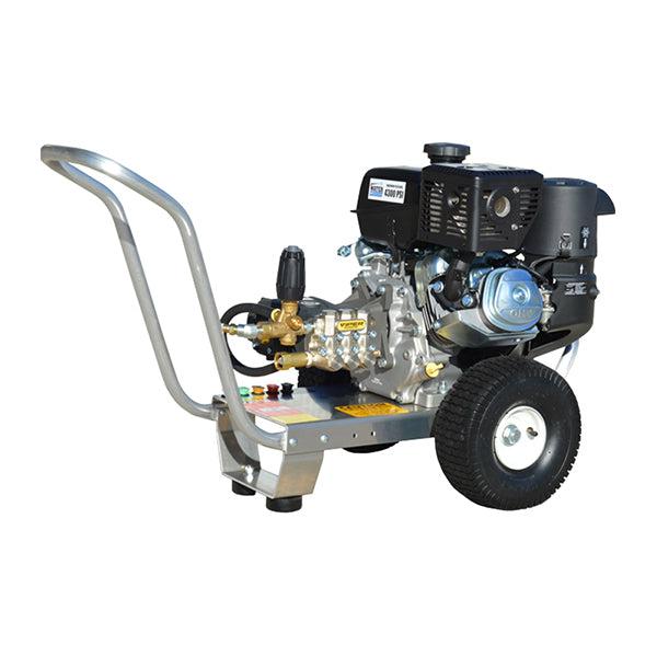 Pressure-Pro Eagle II 4200 PSI @ 4.0 GPM Viper Pump Direct Drive Gas Kohler Engine Cold Water Pressure Washer - Cart