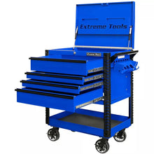 Load image into Gallery viewer, Extreme Tools® EX Series 33&quot; 4 Drawer Deluxe Tool Cart w/ Bumpers