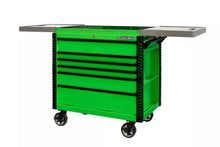 Load image into Gallery viewer, Extreme Tools® EX Series 41&quot; 6 Drawer Stainless Steel Sliding Top Tool Cart with Bumpers
