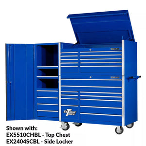 Extreme Tools® EX Series 55"W x 30"D 11 Drawer Professional Roller Cabinets 300 lbs Slides