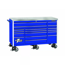 Load image into Gallery viewer, Extreme Tools® EX Series 72&quot;W x 30&quot;D 17 Drawer Professional Triple Bank Roller Cabinets
