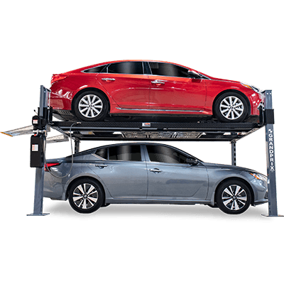 BENDPAK  GP-9XLT 9,000-lb. Capacity / High Lift / Extended Length 4-Post Vehicle Lift