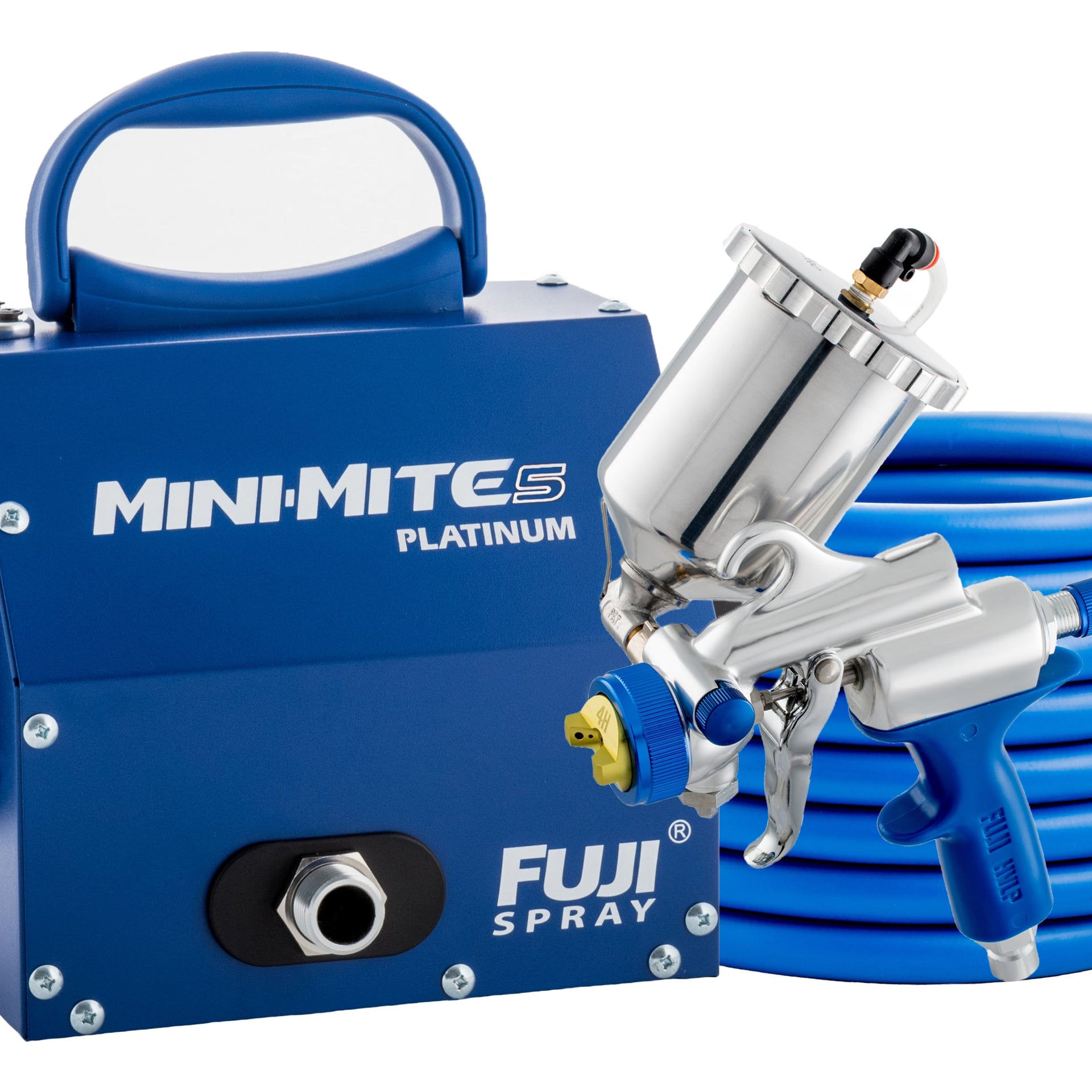 Fuji Mini-Mite 5 PLATINUM - GXPC Gravity Feed Systems w/ 400cc Aluminum Cup & 1.4 mm Air Cap