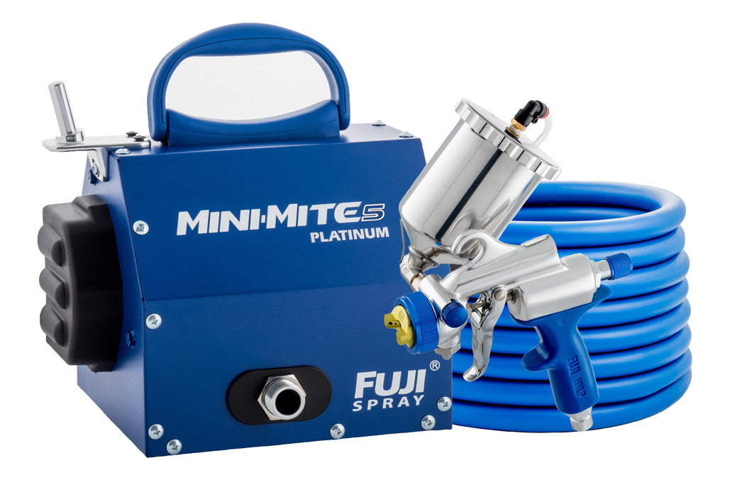 Fuji Mini-Mite 5 PLATINUM - GXPC Gravity Feed Systems w/ 400cc Aluminum Cup & 1.4 mm Air Cap