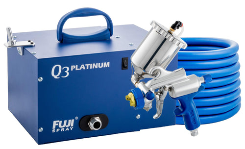 Fuji Q3 PLATINUM - GXPC Gravity Feed Quiet Systems w/ 400cc Aluminum Cup & 1.4mm Air Cap