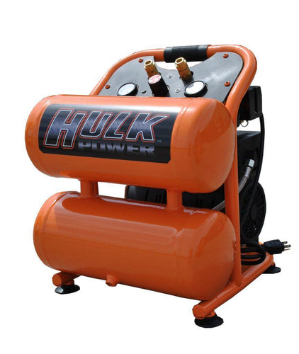 EMAX Hulk Silent Air 4-gal 1HP Portable Air Compressor