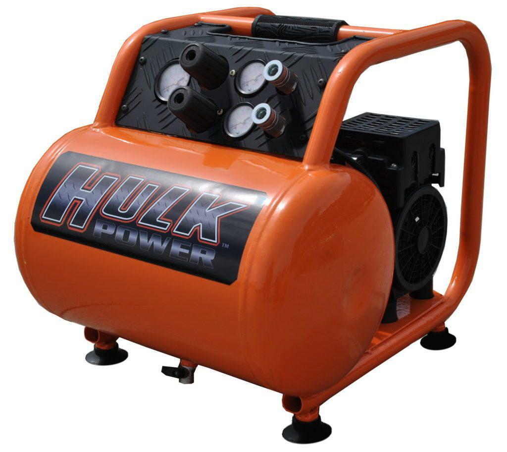 EMAX 90 PSI @ 3.24 CFM 1.5hp 5 gal. Hulk Silent Air Portable Compressor