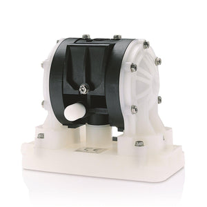 Graco Husky 205 - 5 GPM - Polypropylene Pump, Remote Polypropylene Center Section, Polypropylene Balls & PTFE Diaphragm