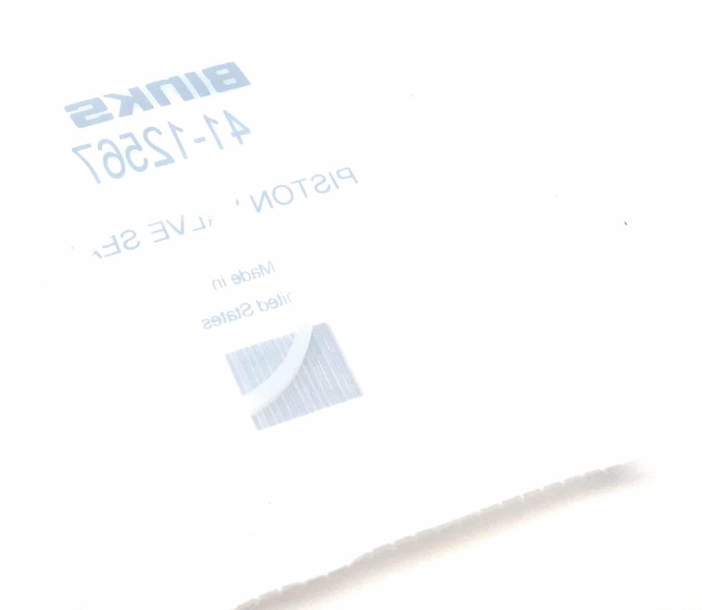 Binks 41-12567 Piston Valve Seal