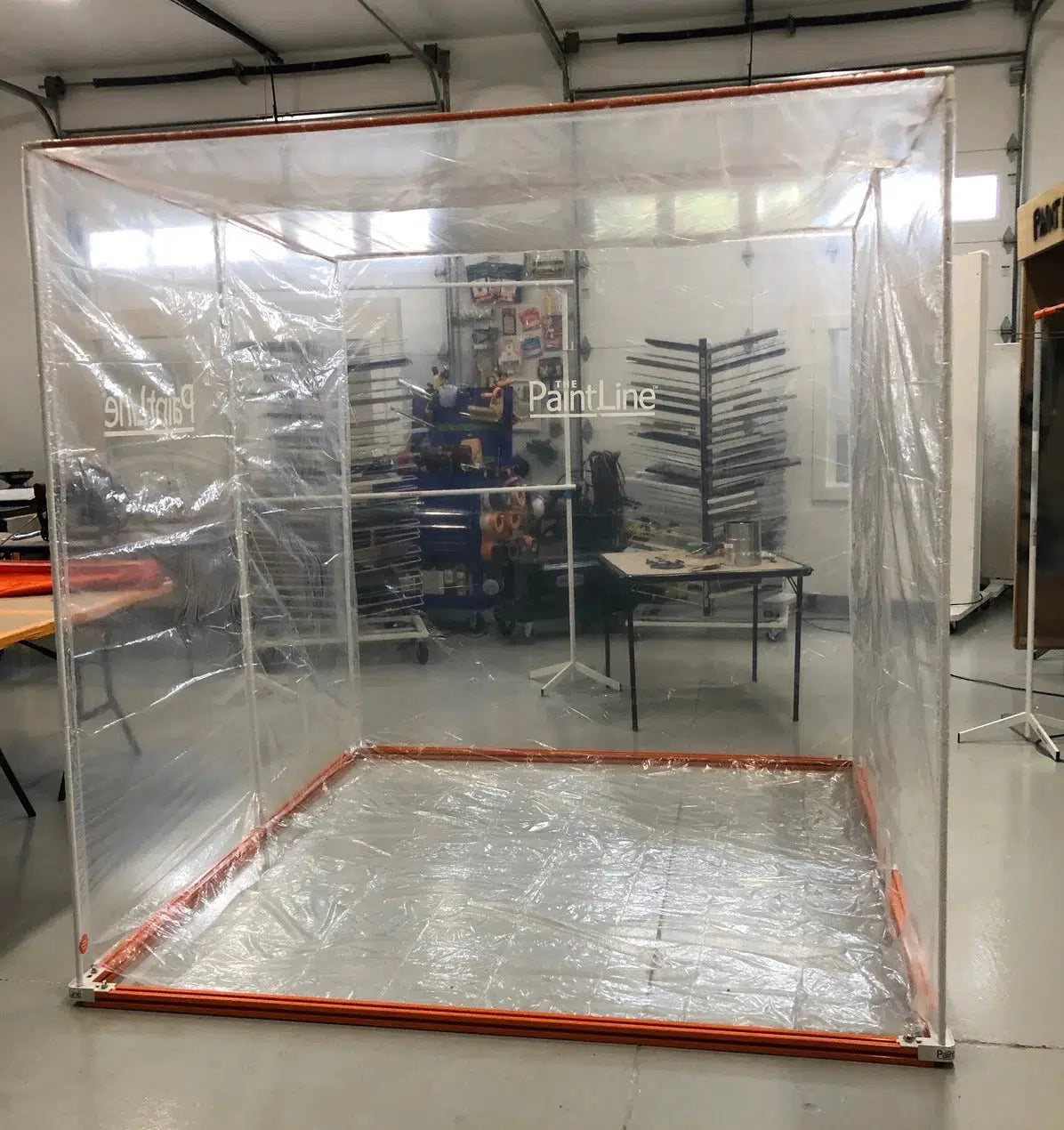painting booth tent PaintLine PJSB Portable Jobsite Spray Booth