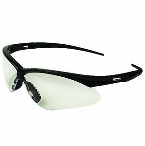 Kimberly-Clark Jackson Safety V30 Nemesis (Small) Safety Eyewear - Black Frame - Clear Lens - 12/BX
