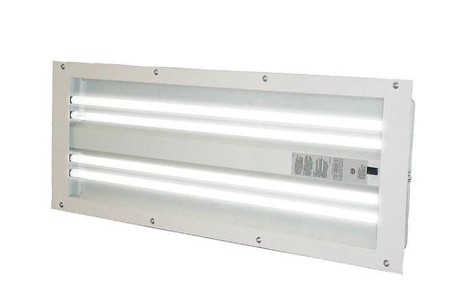 Paint Booth Light Fixture 4 Tube High Output, Energy Efficient T-5 Fixture (lamps included)