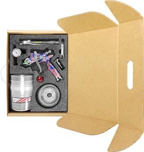 C.A Technologies CAT-X-F Flag (Fine Finish) Gravity Feed Spray Gun - Wood w/ PPS Cup