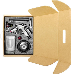 C.A Technologies FE-Line Fine Finish HVLP Pressure Feed Gun - CAT Pack w/ 3M PPS Pressure Cup