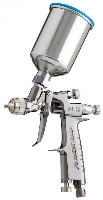 IWATA 4951 LPH-80 1.0MM HVLP Gravity Feed Glazing Spray gun w/ PCG2D1 150ml  G1/8