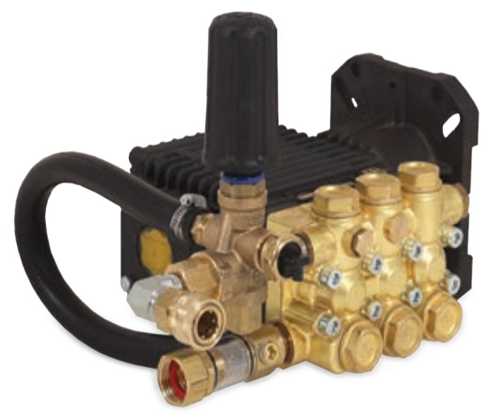 MITM 4000PSI @ 4.0 GPM EZ Series 44 - Triplex Plunger Pump