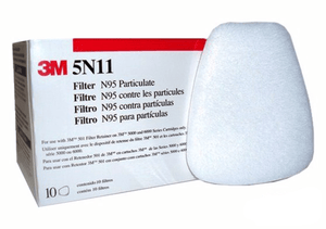3M Particulate Filter 5N11, N95 (10/Box)