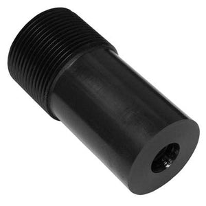 Pirate Brand All Poly Jacket 1-1/4" Thread 1" Entry 3/16" Bore Short Straight Tungsten Carbide Nozzle