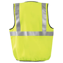 Load image into Gallery viewer, OccuNomix LUX-SSG/FR Type R Class 2 Premium Solid FR Safety Vest - Yellow/Lime - 1/EA