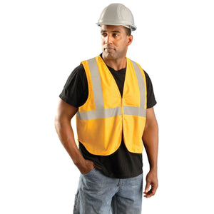 OccuNomix LUX-XSGFR Non ANSI Self Extinguishing Cotton Safety Vest -1/EA