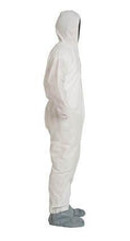 Load image into Gallery viewer, DuPont™ ProShield® 10 Coveralls (Attached Hood and Boots, Elastic Wrists) - Large/White - 25/Pack