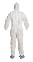 Load image into Gallery viewer, DuPont™ ProShield® 10 Coveralls (Attached Hood and Boots, Elastic Wrists) - Large/White - 25/Pack