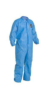 DuPont™ ProShield® 10 Coveralls (Collar, Elastic Wrists and Ankles) - 2XL/Blue - 25/Pack