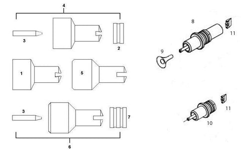 Wagner Powder 351232 PEM-C3 Fan Spray Nozzle - Wear Parts