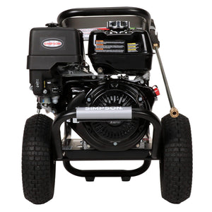PowerShot 4200 PSI @ 4.0 GPM HONDA GX270  w/ AAA Industrial Triplex Pump Cold Water Professional Gas Pressure Washer by SIMPSON - NEW SILVER FRAME (49-State)