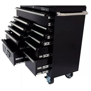 Extreme Tools® PWS Series 41" 11 Drawer 24" Deep Roller Cabinets Textured