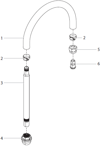 Titan Powerliner 3500 Siphon Hose Assembly