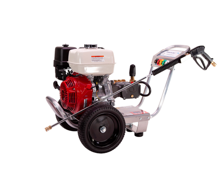 Pressure-Pro Eagle II 4000 PSI @ 4.0 GPM AR Pump Direct Drive Gas Honda Engine Cold Water Pressure Washer - Cart