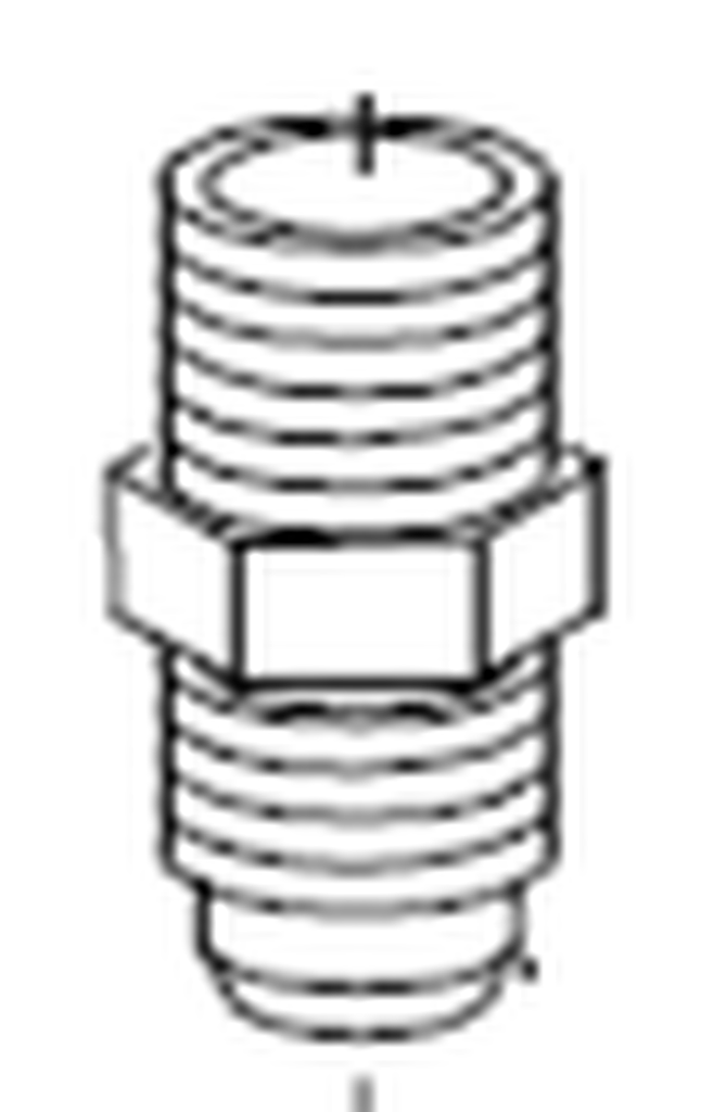 Clemco 25084  Adapter Flex Pusher Line  1/2