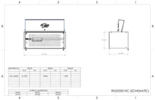 Load image into Gallery viewer, Extreme Tools® RX Series 55&quot; Professional Extreme Power Workstation Hutch &amp; 12 Drawer Roller Cabinet-150 Combo