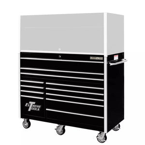 Extreme Tools® RX Series 55"W x 25"D 12 Drawer Roller Cabinets