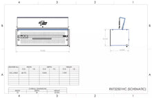 Load image into Gallery viewer, Extreme Tools® RX Series 72&quot;W x 25&quot;D Extreme Power Workstation Hutch