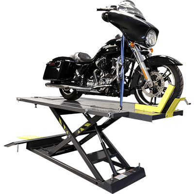 RANGER RML-1500XL (5150605) Deluxe Extended Motorcycle Lift Platform with Front Wheel Vise