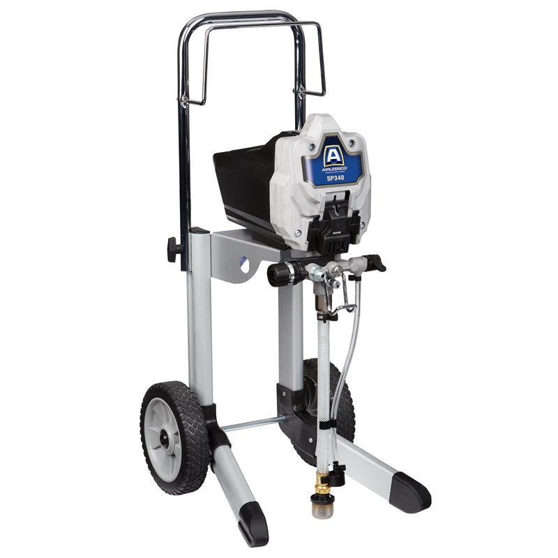 Airlessco SP340 3000 PSI @ 0.34 GPM Complete Electric Airless Paint Sprayer - Hi-Boy