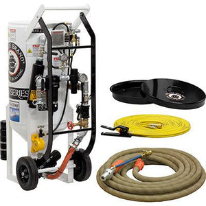 Pneumatic SODA Storm 150 PSI Pressure Hold System 3.5 cu.ft. Portable Abrasive Soda Blast Pot