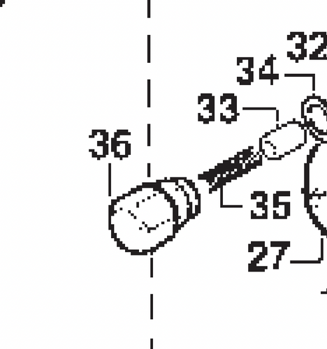 IWATA 04458070 Cap for MSU 11N Spray Unit