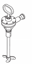 Load image into Gallery viewer, BINKS QMS-430 2 gal Direct Drive SS Shaft Agitator Assembly