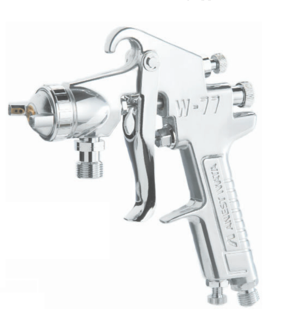 IWATA 3081 W-77 W77-21S Siphon Feed Spray Gun - Gun Only