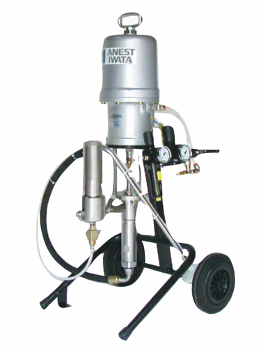 IWATA 7181 MSU MSU433TX 30:1 Multi Spray Unit w/ Stainless Steel Passages - Cart Mount